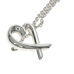 Tiffany Loving Heart Necklace Silver Women's TIFFANY&Co.