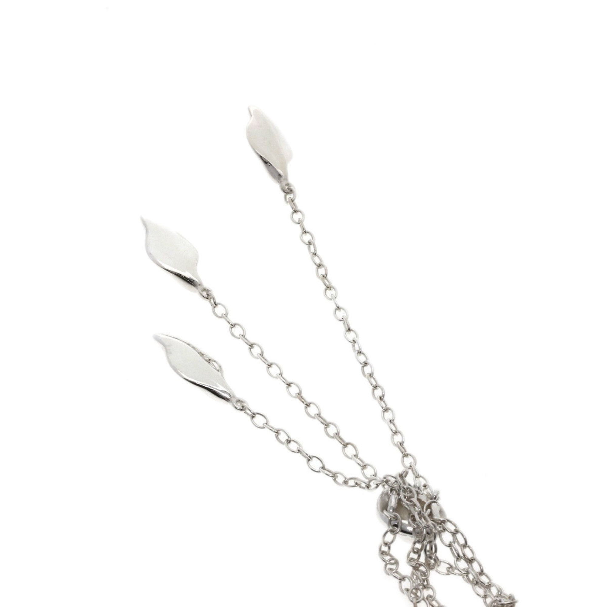 Tiffany Leaf Necklace Silver Women's TIFFANY&Co.