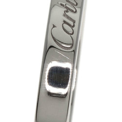 Cartier Engraved #53 Ring, Platinum PT950, Women's, CARTIER