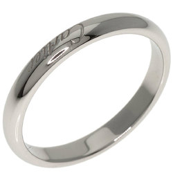 Cartier Wedding Band #56 Ring Platinum PT950 Women's CARTIER