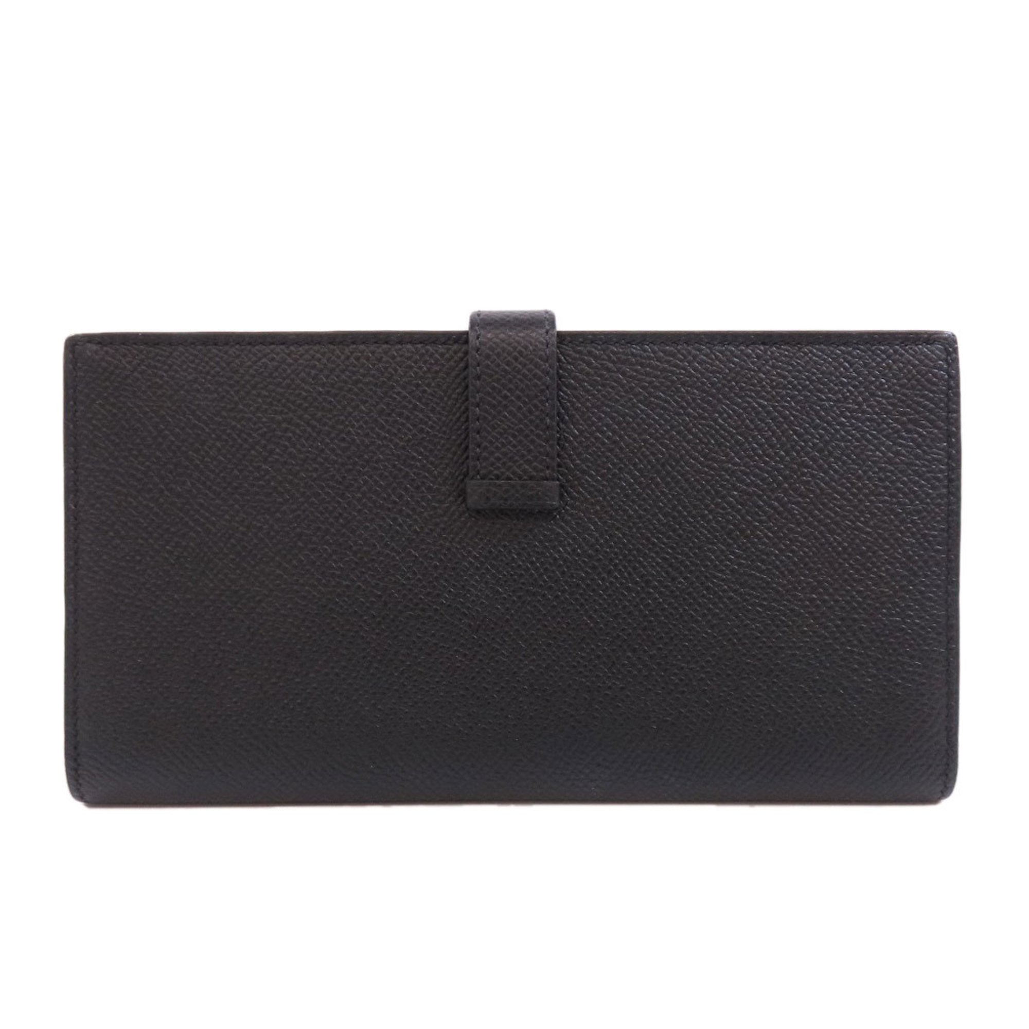 Hermes Bearn Soufflet Long Wallet Epson Women's HERMES