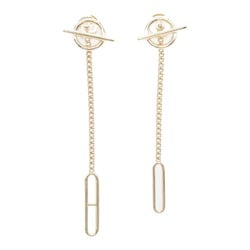 Hermes HERMES Echappé Earrings K18PG (Pink Gold) Women's Gold