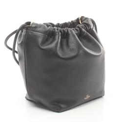 Valentino Pouf Bucket Bag Shoulder Leather Women's Black 4W0B0N74ZFJ0NO