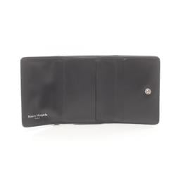 MM6 Maison Margiela MM6 Tri-fold Wallet Leather Men's Women's Black SA2UI0005