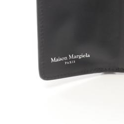 MM6 Maison Margiela MM6 Tri-fold Wallet Leather Men's Women's Black SA2UI0005