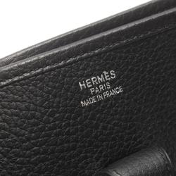 Hermes HERMES Evelyn 1 Anne GM Shoulder Bag Togo Women's Black