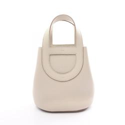 Hermes HERMES In the Loop 18 Handbag Bag Taurillon Clemence Women's Ivory