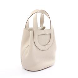 Hermes HERMES In the Loop 18 Handbag Bag Taurillon Clemence Women's Ivory