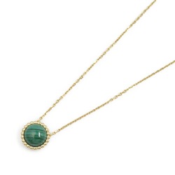 Van Cleef & Arpels Perlée Couleur Malachite Necklace K18 (Yellow Gold) Women's Green