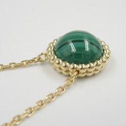 Van Cleef & Arpels Perlée Couleur Malachite Necklace K18 (Yellow Gold) Women's Green