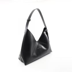 MM6 Maison Margiela MM6 Shoulder Bag, Leather, Women's, Black, SB6WC0016P7183T8013