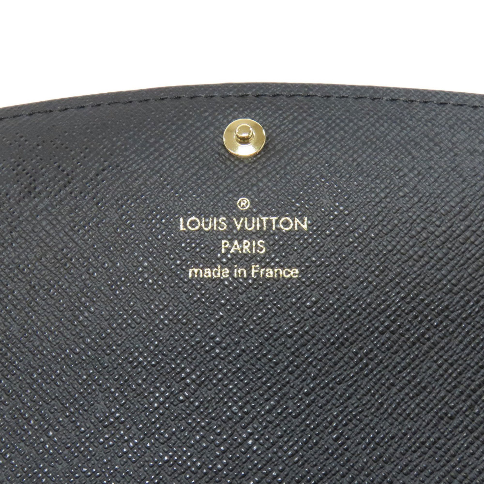 Louis Vuitton M82157 Portefeuille Emily Long Wallet Monogram Reverse Women's LOUIS VUITTON