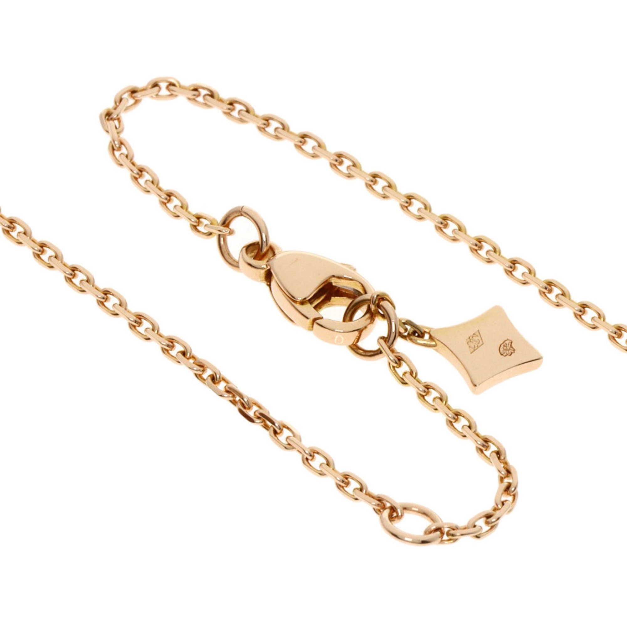 Louis Vuitton Pendant Star Blossom Diamond Q93710 Necklace K18 Pink Gold Women's LOUIS VUITTON