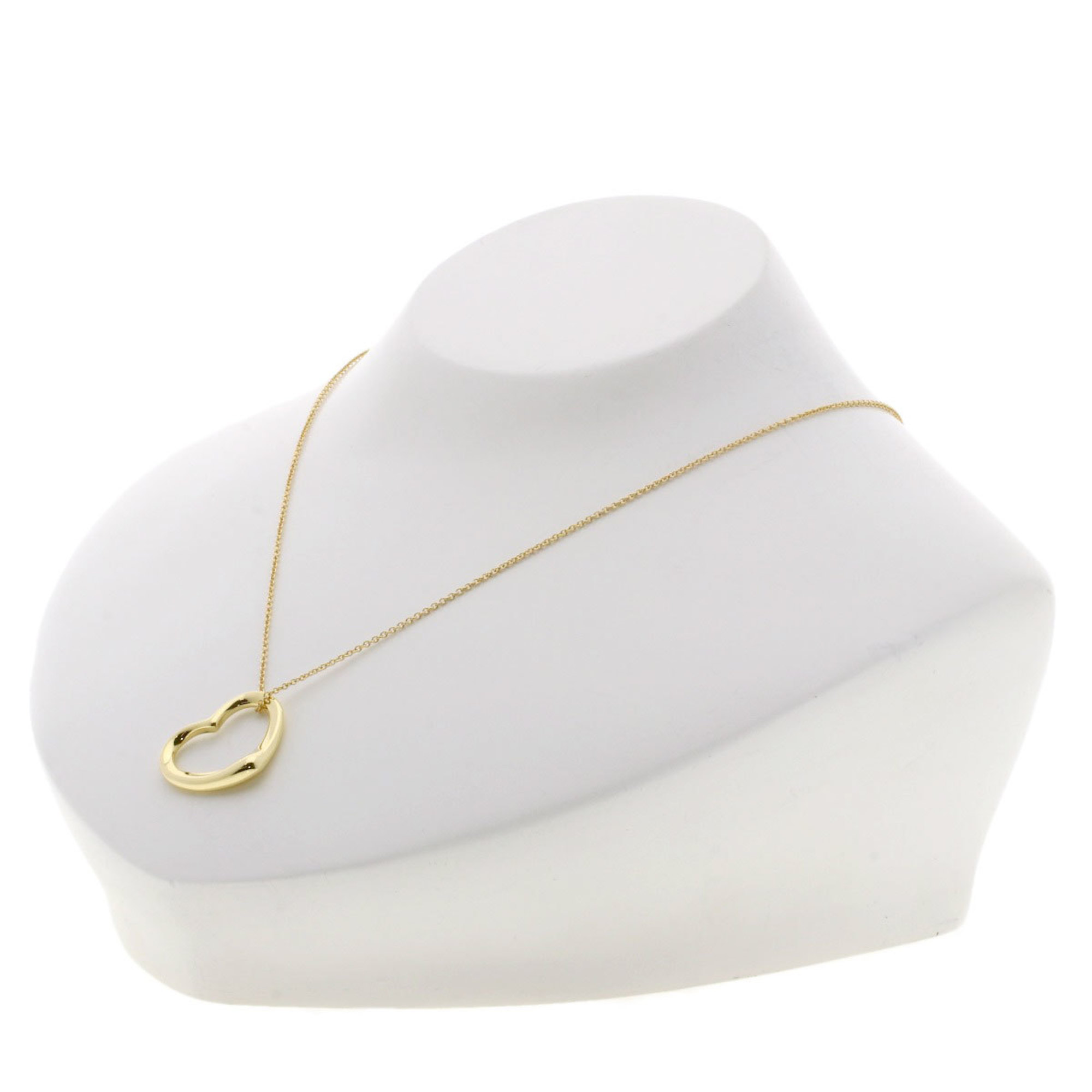 Tiffany Heart Necklace K18 Yellow Gold Women's TIFFANY&Co.