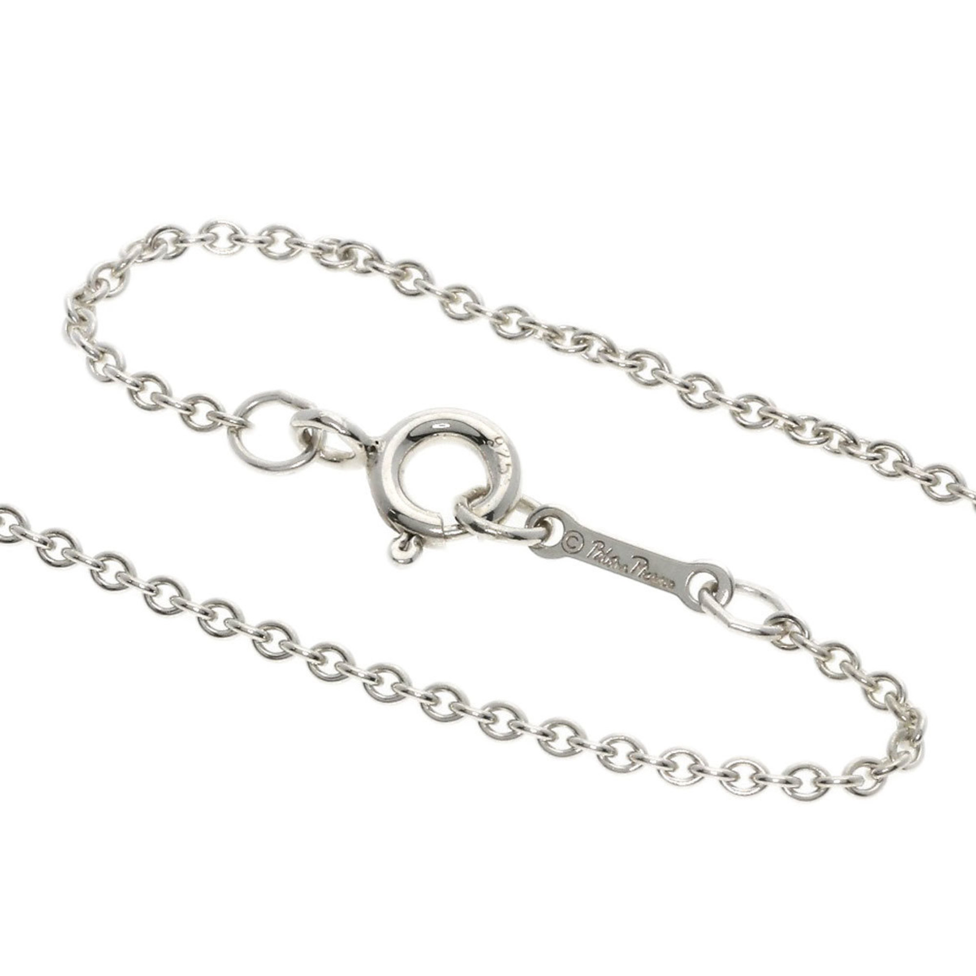 Tiffany Kiss Lacquer Necklace Silver Women's TIFFANY&Co.