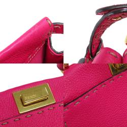 FENDI Peekaboo handbag in calf leather for women