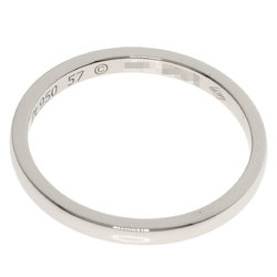 Cartier Classic Wedding Band #57 Ring, Platinum PT950, Women's, CARTIER