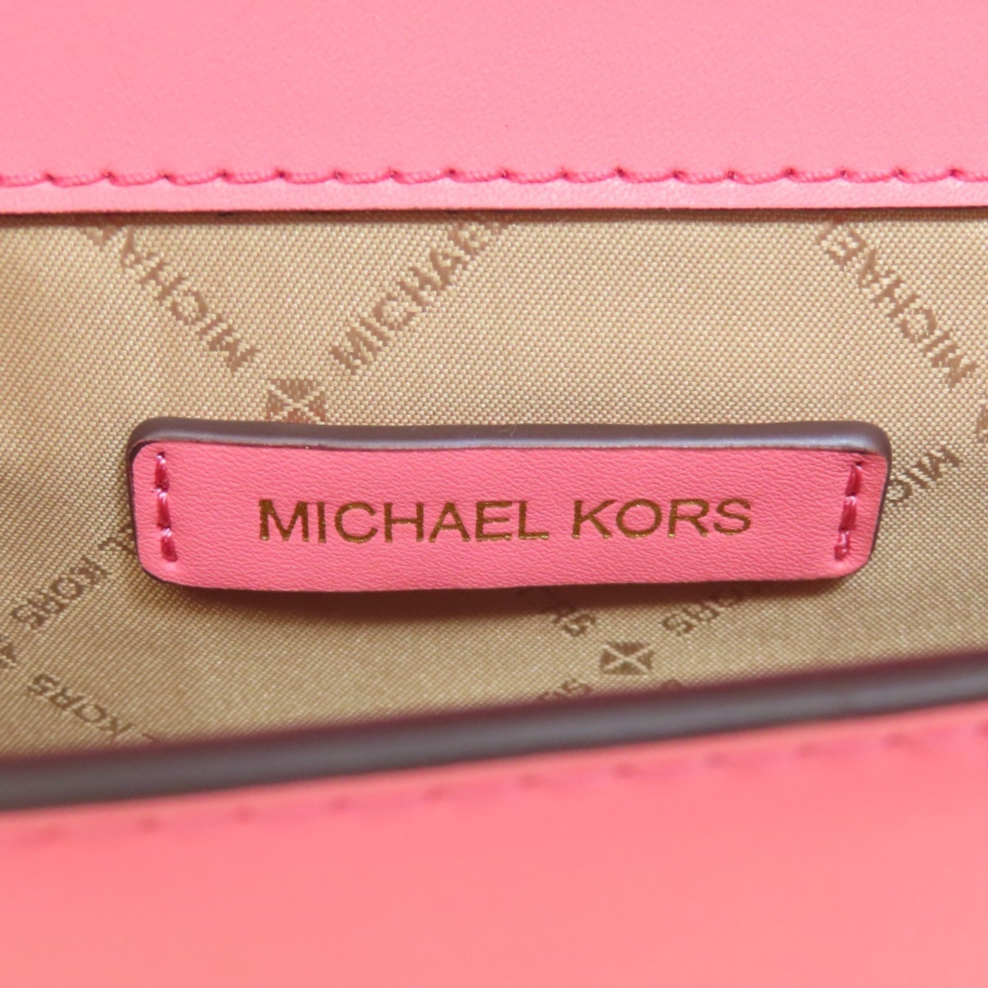 Michael Kors Chain Shoulder Bag Leather Women's