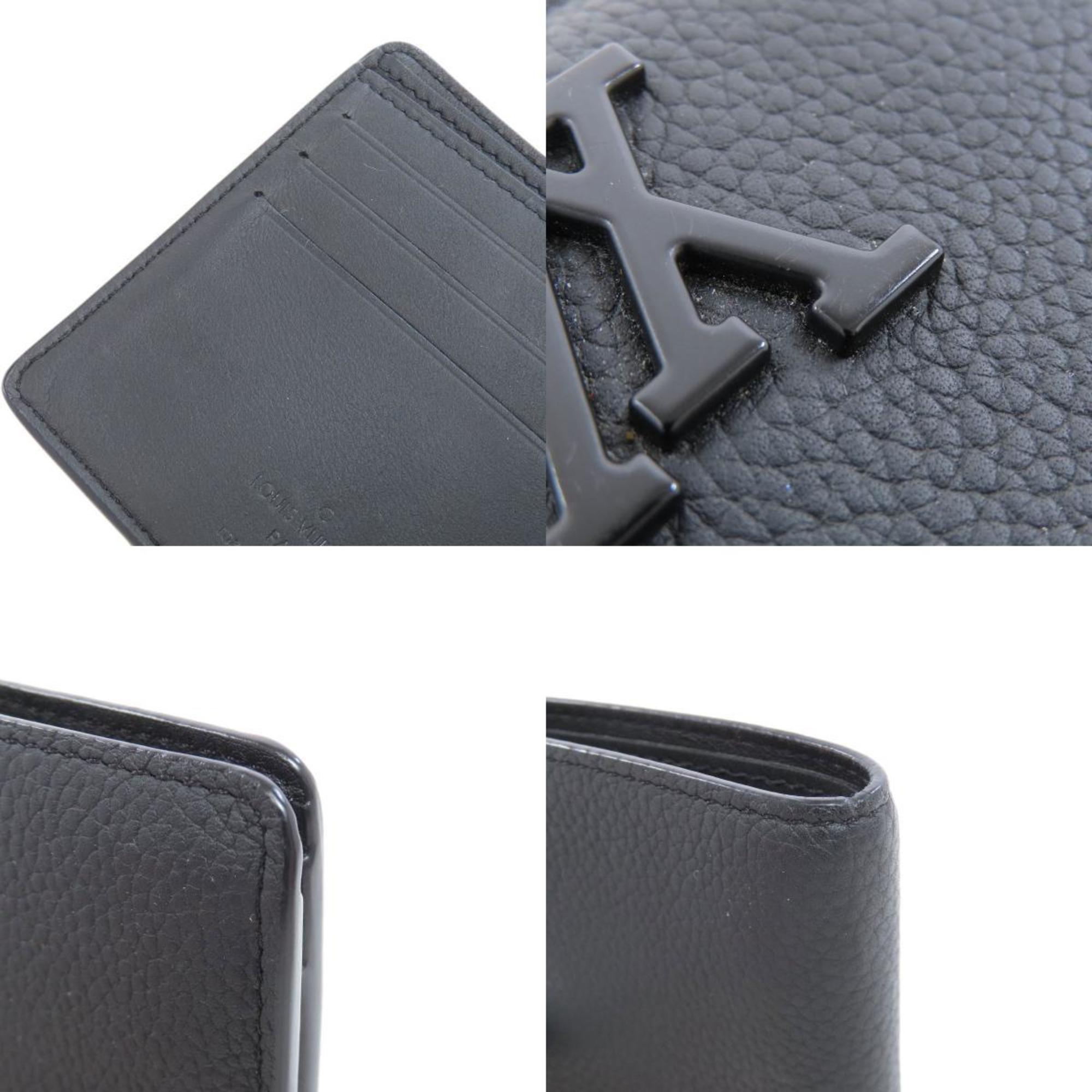 Louis Vuitton M69829 Portefeuille Multiple Aerogram Bi-fold Wallet Taurillon Leather Men's LOUIS VUITTON