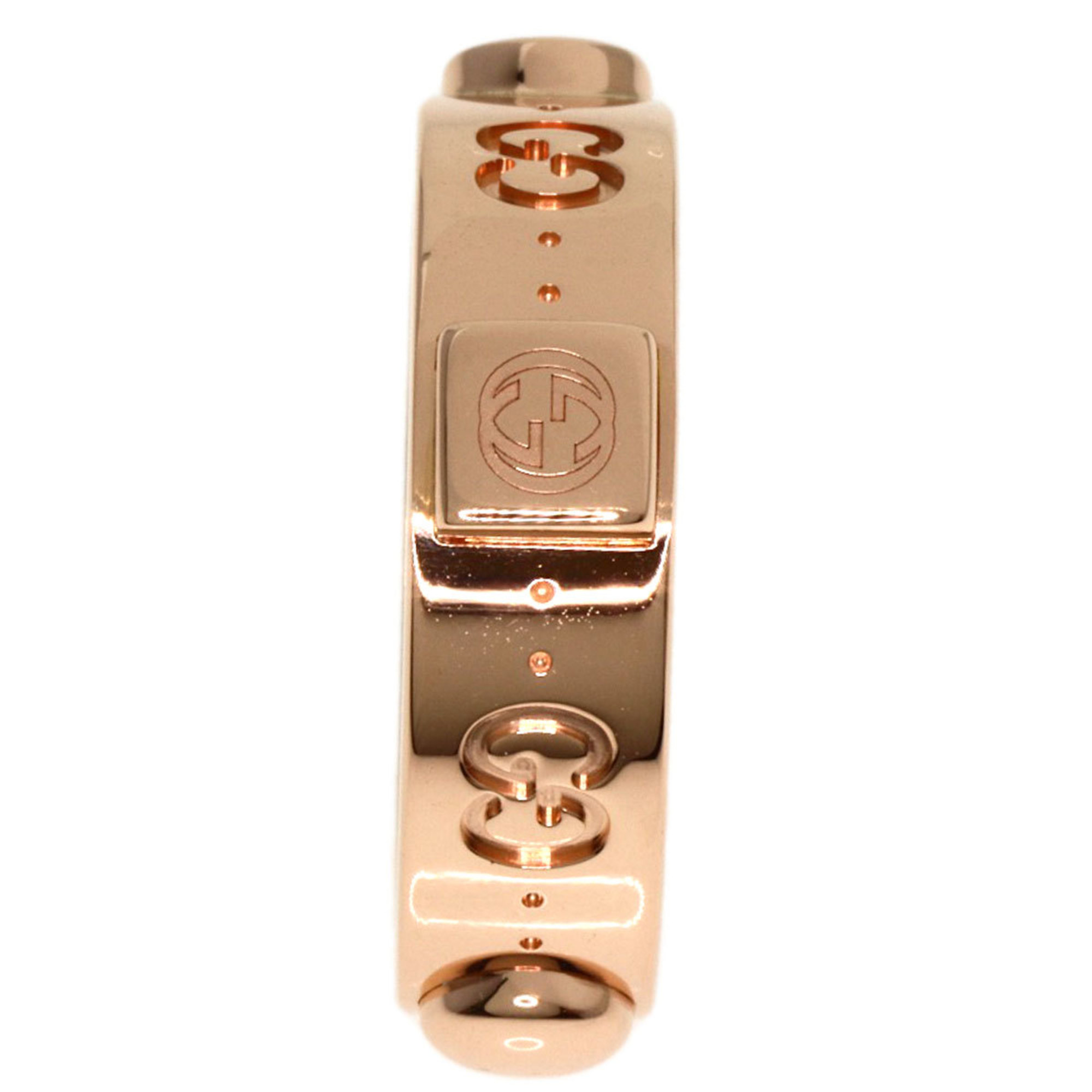 Gucci Icon Studs #19 Ring, 18K Pink Gold, Women's, GUCCI