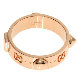 Gucci Icon Studs #19 Ring, 18K Pink Gold, Women's, GUCCI