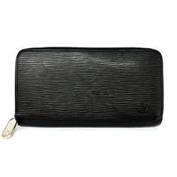 Louis Vuitton Zippy Wallet Long Epi Leather Black Round M68755 LOUIS VUITTON