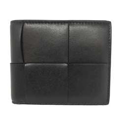 Bottega Veneta Maxi Intre Cassette Bi-fold Wallet with Coin Purse Black 749455