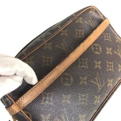 LOUIS VUITTON Compiegne 23 handbag, second bag, men's, Monogram canvas, brown, M51847