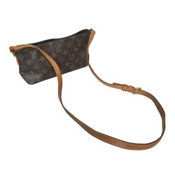 LOUIS VUITTON Louis Vuitton Trotter Crossbody Shoulder Bag Women's Monogram Canvas Brown M51240