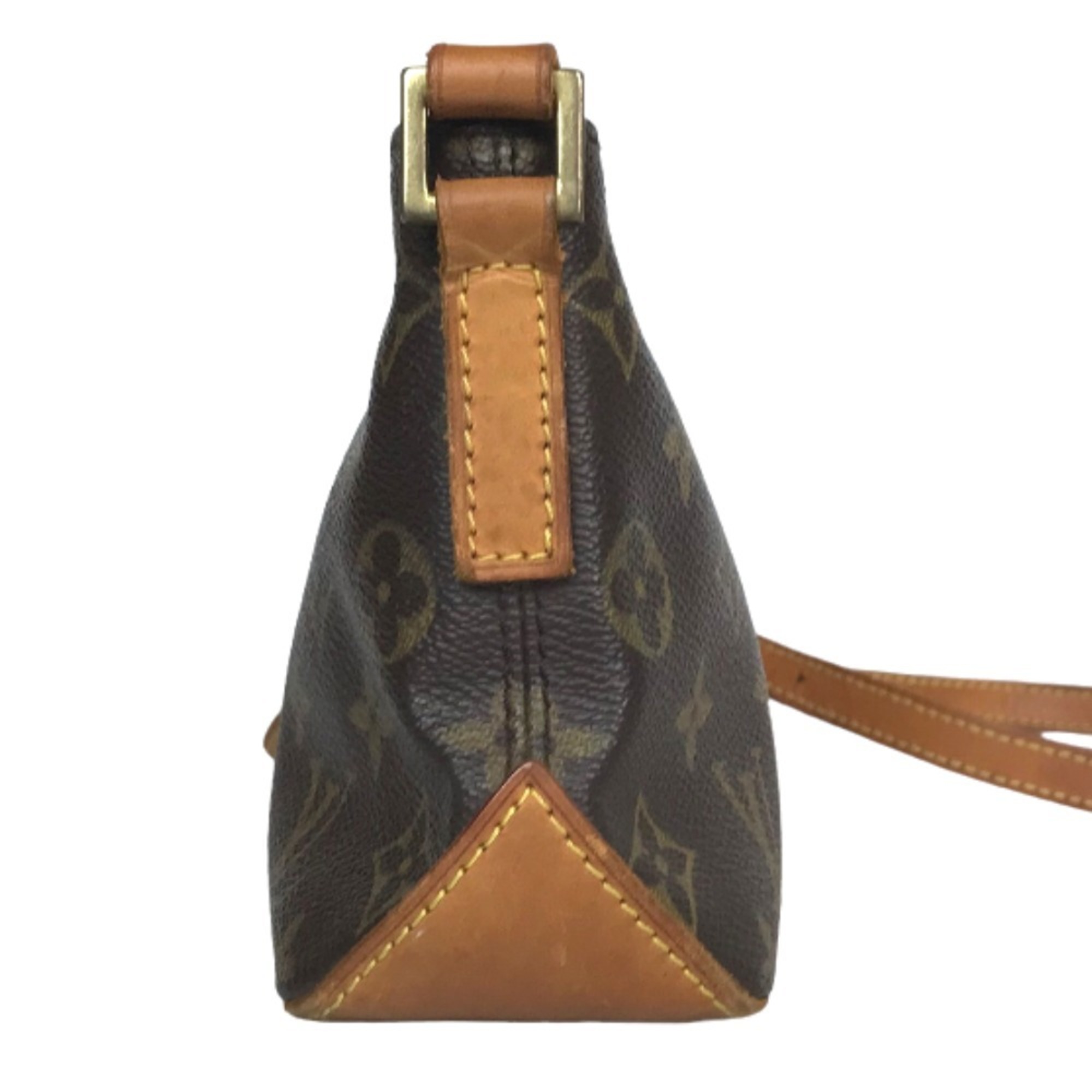 LOUIS VUITTON Louis Vuitton Trotter Crossbody Shoulder Bag Women's Monogram Canvas Brown M51240