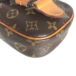 LOUIS VUITTON Louis Vuitton Pochette Ganjou Crossbody Bag Men's Monogram Canvas Brown M51870