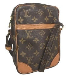 LOUIS VUITTON Louis Vuitton Danube Sling Bag Shoulder Women's Monogram Canvas Brown M45266