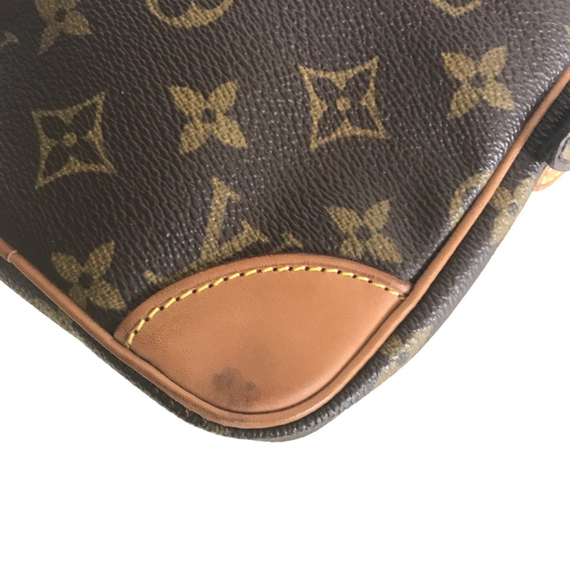 LOUIS VUITTON Louis Vuitton Danube Sling Bag Shoulder Women's Monogram Canvas Brown M45266