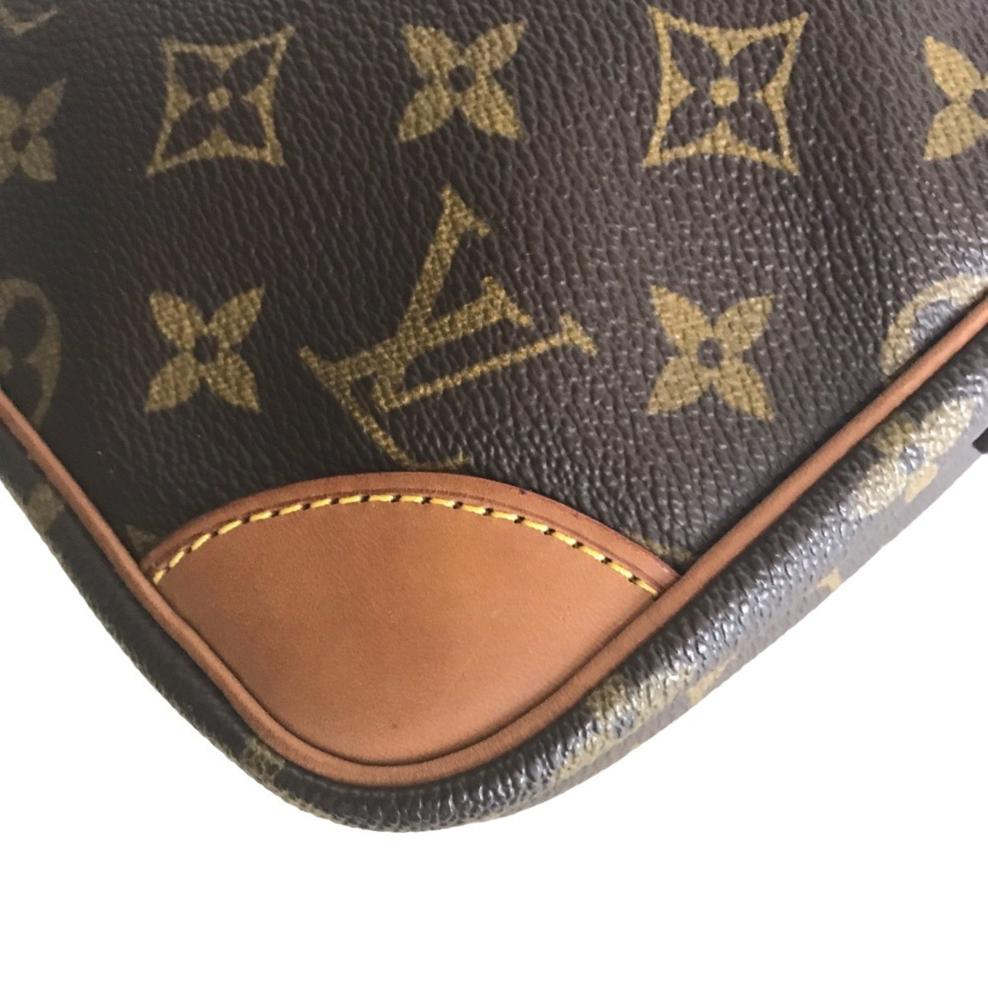 LOUIS VUITTON Louis Vuitton Danube Sling Bag Shoulder Women's Monogram Canvas Brown M45266