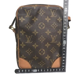 LOUIS VUITTON Louis Vuitton Danube Sling Bag Shoulder Women's Monogram Canvas Brown M45266