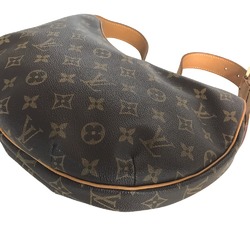 LOUIS VUITTON Croissant MM Shoulder Bag for Women Monogram Canvas Brown M51512