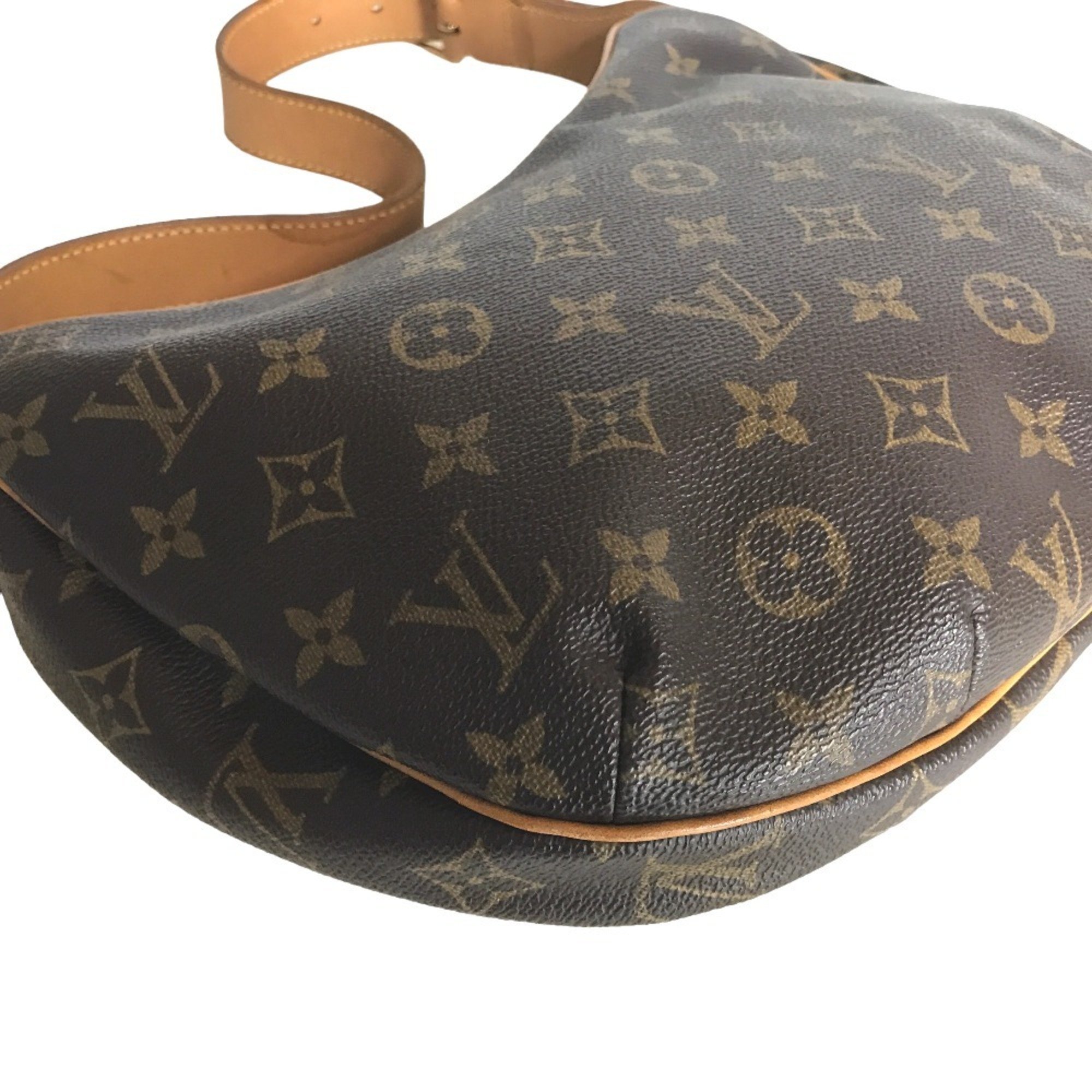 LOUIS VUITTON Croissant MM Shoulder Bag for Women Monogram Canvas Brown M51512