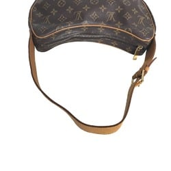 LOUIS VUITTON Croissant MM Shoulder Bag for Women Monogram Canvas Brown M51512