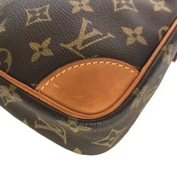 LOUIS VUITTON Louis Vuitton Danube Sling Bag Shoulder Women's Monogram Canvas Brown M45266