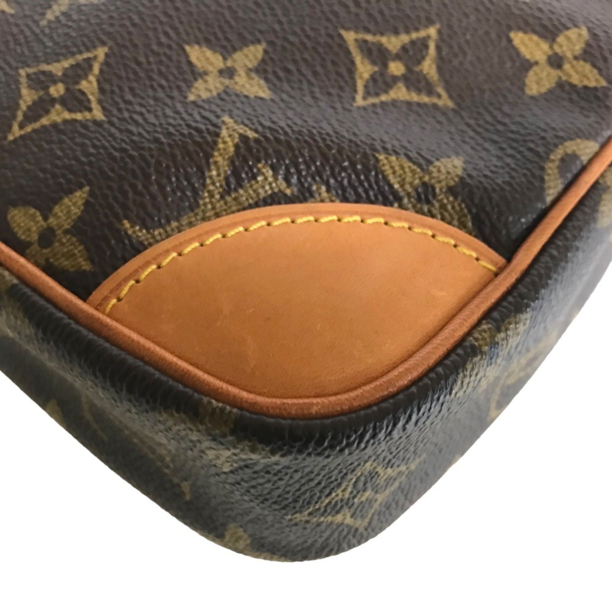 LOUIS VUITTON Louis Vuitton Danube Sling Bag Shoulder Women's Monogram Canvas Brown M45266