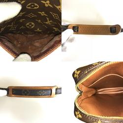 LOUIS VUITTON Louis Vuitton Danube Sling Bag Shoulder Women's Monogram Canvas Brown M45266