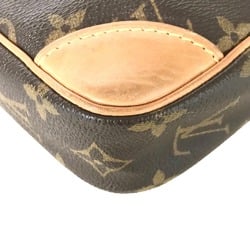 LOUIS VUITTON Louis Vuitton Danube Sling Bag Shoulder Women's Monogram Canvas Brown M45266