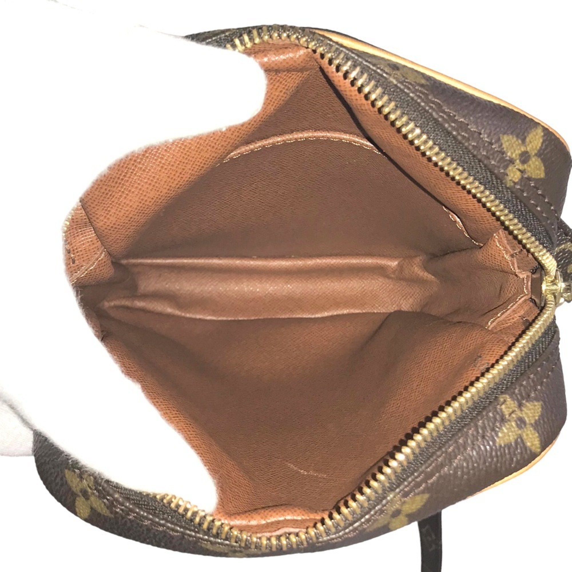 LOUIS VUITTON Louis Vuitton Danube Sling Bag Shoulder Women's Monogram Canvas Brown M45266