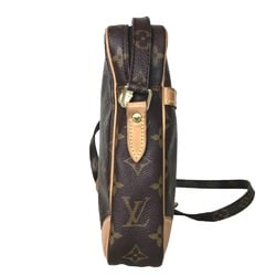 LOUIS VUITTON Louis Vuitton Danube Sling Bag Shoulder Women's Monogram Canvas Brown M45266