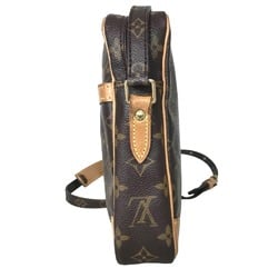 LOUIS VUITTON Louis Vuitton Danube Sling Bag Shoulder Women's Monogram Canvas Brown M45266