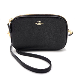 Coach COACH Shoulder Bag 65547 Black Leather Women's