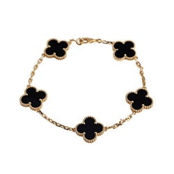 Van Cleef & Arpels Alhambra 5 motif K18YG yellow gold bracelet