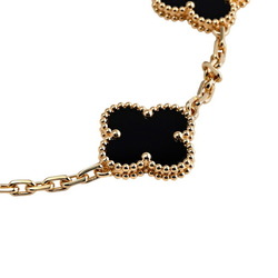 Van Cleef & Arpels Alhambra 5 motif K18YG yellow gold bracelet