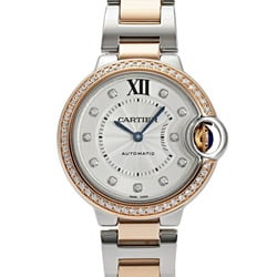 Cartier Ballon Bleu WE902077 Silver Dial Wristwatch for Women