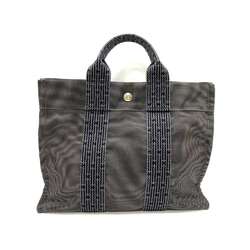 Hermes Bag Air Line Tote PM Grey Handbag Women Men Canvas HERMES